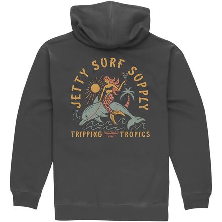 Jetty - Tripping Hoodie - Men's - Charcoal