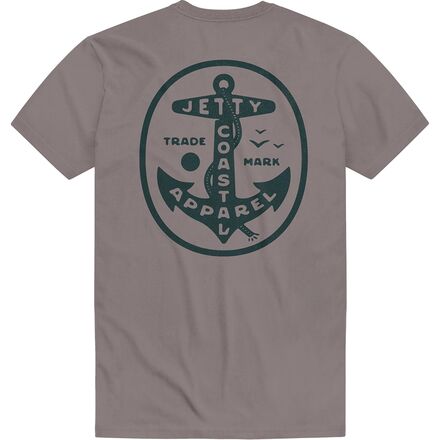 Jetty - Anchor T-Shirt - Men's - Grey