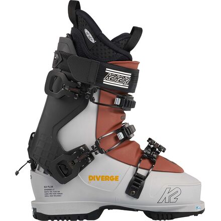 K2 - Diverge LT Ski Boot - 2023 - Gray/Brown