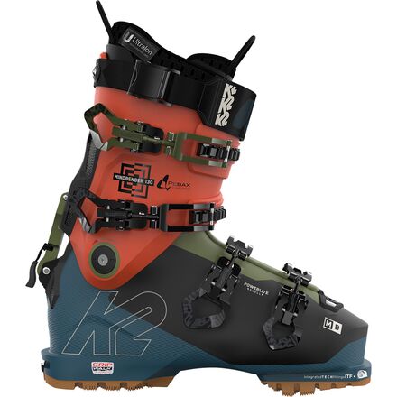 K2 - Mindbender 130 LV Ski Boot - 2023 - Black/Blue/Orange