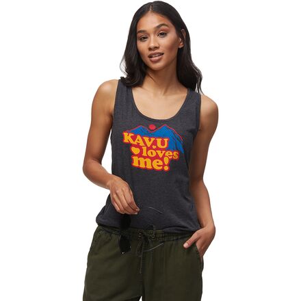 KAVU - Heartland Tank Top - Women's - Shadow