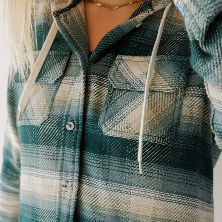 KAVU - Jess Hooded Shirt - Women's