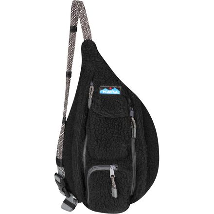 KAVU - Mini Rope Fleece Sling Pack - Jet Black