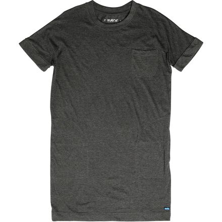 KAVU - Cut Back T-Shirt Dress - Women's - Black