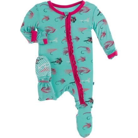 Kickee Pants - Print Muffin Ruffle Footie Pajama - Infants'