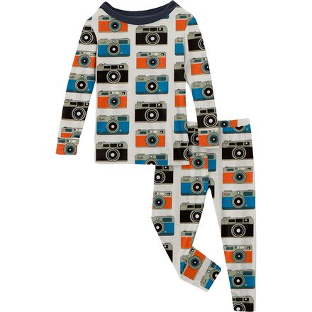 Kickee Pants - Print Long-Sleeve Pajama Set - Toddler Girls'