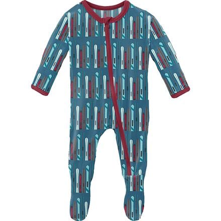 Kickee Pants - Twilight Skis Matching Family Pajamas - Infants'