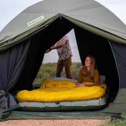 Kelty - Kush Air Bed + Rechargeable Pump