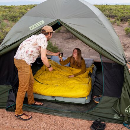 Kelty - Kush Air Bed + Rechargeable Pump