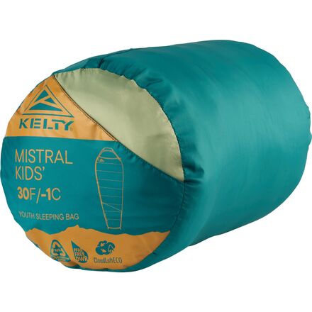 Kelty - Mistral Sleeping Bag: 30F Synthetic - Kids'