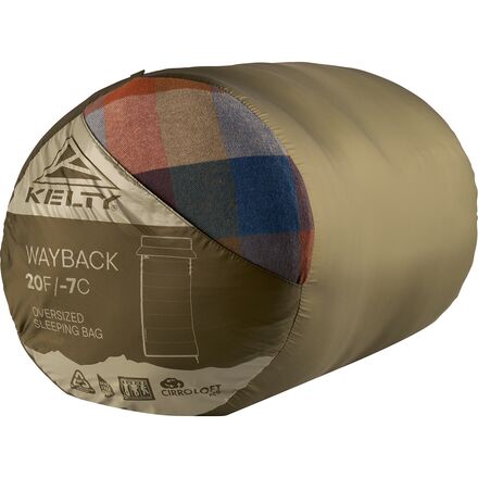 Kelty - Wayback Sleeping Bag: 20F Synthetic