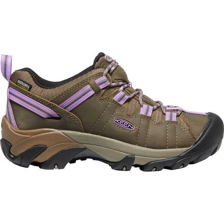 KEEN - Targhee II Waterproof Hiking Shoe - Women's - Timberwolf/English Lavender