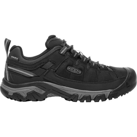 KEEN - Targhee Exp Waterproof Hiking Shoe - Men's - Black/Steel Grey