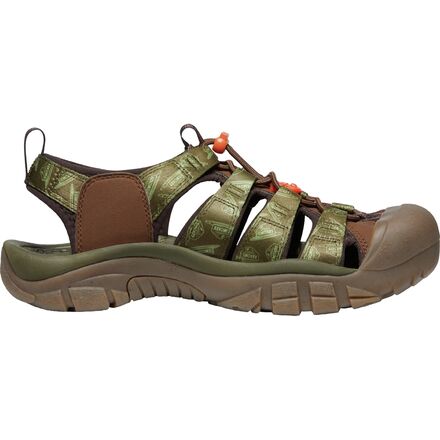KEEN - Newport Retro Sandal - Men's - Smokey Bear/Military Olive