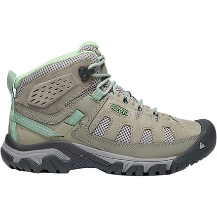 KEEN - Targhee Vent Mid Hiking Boot - Women's - Fumo/Quiet Green