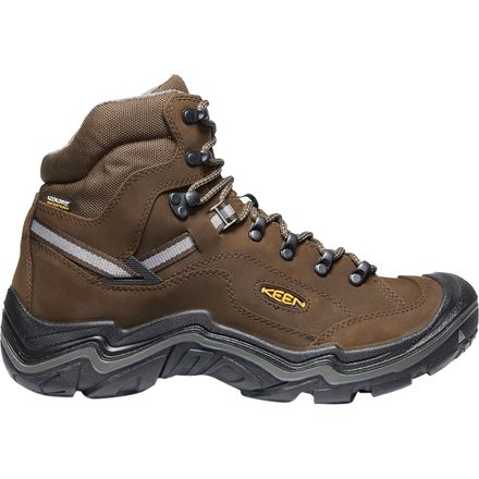 KEEN - Durand II Mid Waterproof Wide Hiking Boot - Men's - Cascade Brown/Gargoyle
