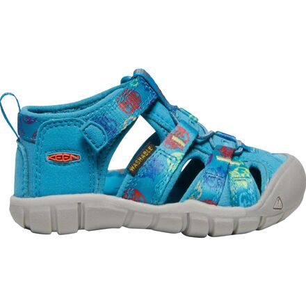 KEEN - Seacamp II CNX Sandal - Toddlers' - Smokey Bear/Fjord Blue