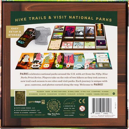 Keymaster Games - Parks Board Game