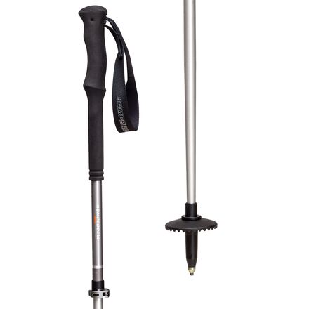 Komperdell - Trail Pro Compact Trekking Poles - Silver/Red