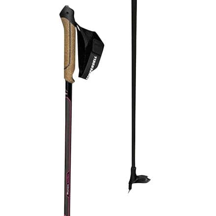 Komperdell - Nordic CX-100 Cork Ski Poles - Black/Pink