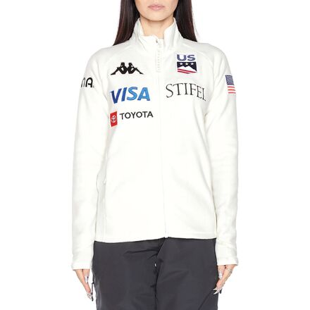 Kappa USA - 6Cento 688 US Fleece Jacket - Women's - White Milk