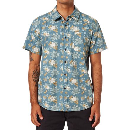 Katin - Benji Short-Sleeve Shirt - Men's - Atlantic Green
