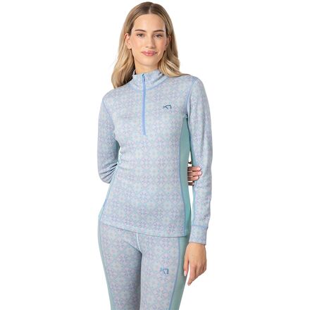 Rose Half-Zip Top - Women's