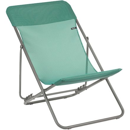 Lafuma - Maxi Transat Camp Chair - Chlorophyle (Green)/Titane