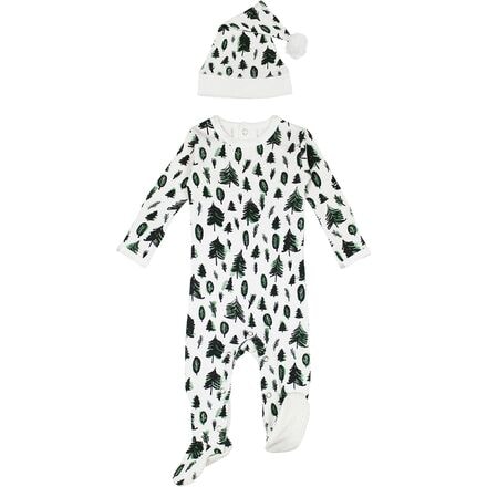 L'oved Baby - Organic Holiday Footie & Cap Set - Infants'