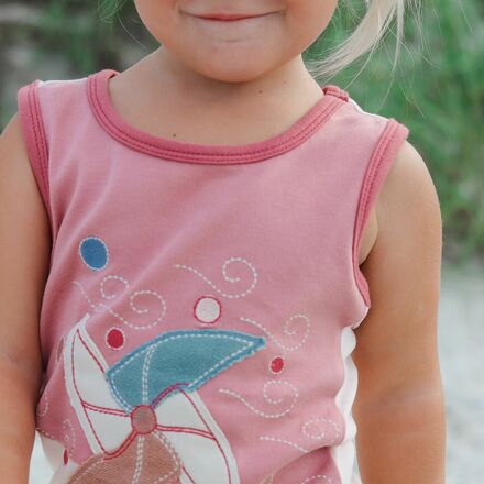 L'oved Baby - Applique Tank & Bike Short Set - Infants'