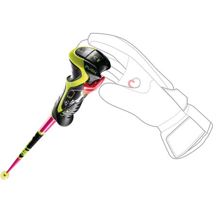 LEKI - Venom Sl-3D Ski Poles