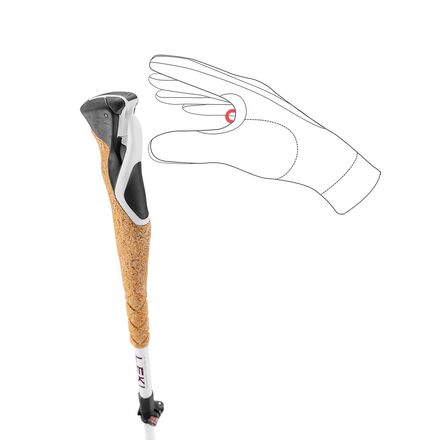 LEKI - Cross Trail FX Superlite Trekking Poles - Compact