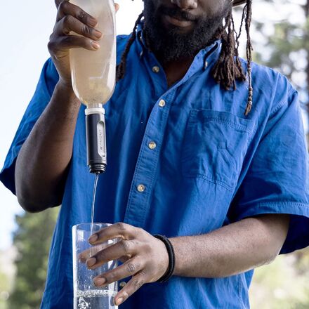 LifeStraw - Peak Series Collapsible Squeeze 650ml Water Bottle + Filter
