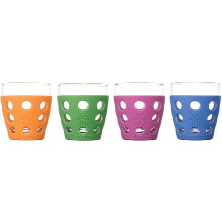Lifefactory - Beverage Glass 4-Pack - 10oz