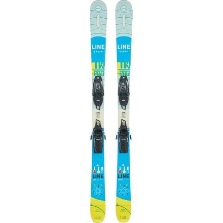 Line - Wallisch Shorty Ski + FTD 4.5 Binding - 2024 - Kids' - One Color