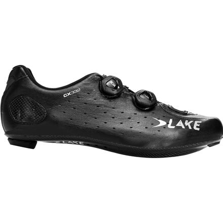 Lake - CX332 Extra Wide Cycling Shoe - Men's - Black/Silver
