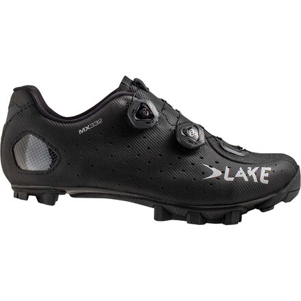 Lake - MX332 Wide Mountain Bike Shoe - Men's - Black/Silver