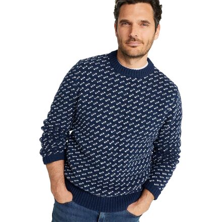 Bean's Classic Raggwool Birdseye Crew Sweater - Men's