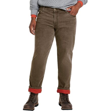 L.L.Bean - BeanFlex Standard Athletic Fit Fleece-Lined Jean - Men's