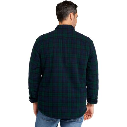 L.L.Bean - Sherpa Lined Scotch Long-Sleeve Plaid Shirt - Men's
