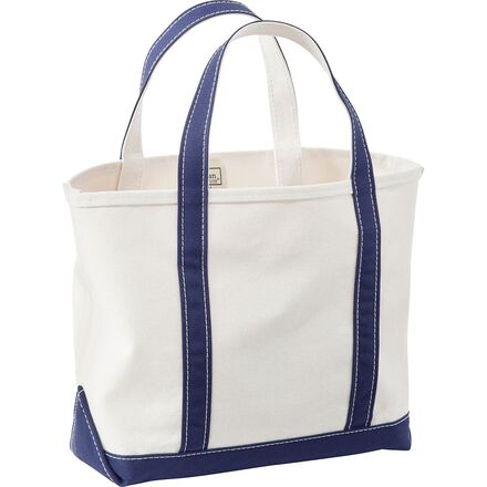 L.L.Bean - Boat And Tote Large Open-Top Tote Bag - Blue Trim