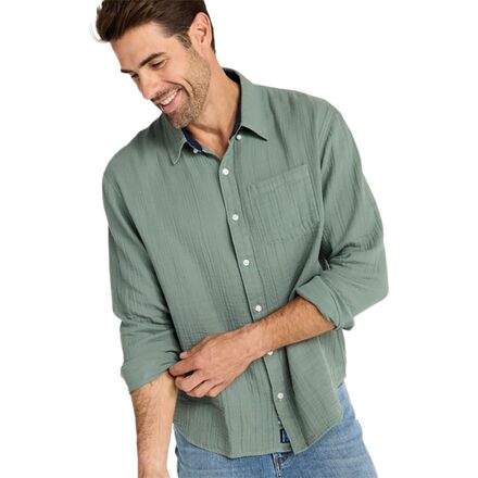 Cloud Gauze Slightly Fitted LS Regular Shirt - Men's