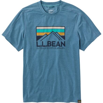 L.L.Bean - Everyday SunSmart Short-Sleeve Reg Graphic Shirt - Men's