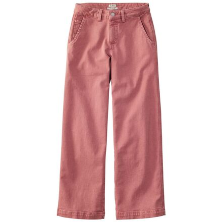 L.L.Bean - 207 Vintage High-Rise Wide Leg Colors Jean - Women's