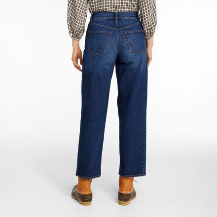 L.L.Bean - Signature 1912 Prem High Rise Barrel Ankle Jean -Women's