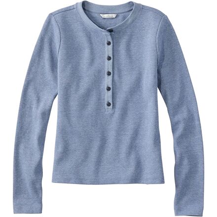 L.L.Bean - Signature Premium Thermal Long-Sleeve Henley Shirt - Women's
