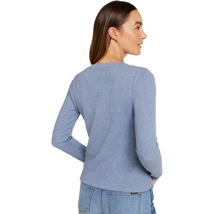 L.L.Bean - Signature Premium Thermal Long-Sleeve Henley Shirt - Women's