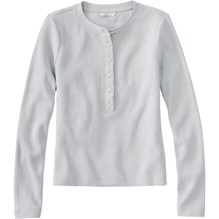 Signature Premium Thermal Long-Sleeve Henley Shirt - Women's