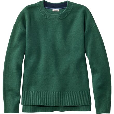 Wicked Soft Cotton Cashmere Crew Neck Sweater - Women's