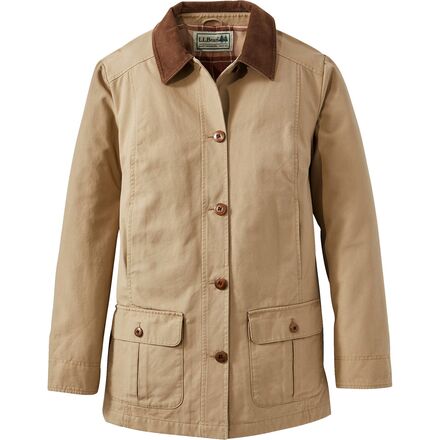 L.L.Bean - Adirondack Barn Flannel Lined Coat - Women's